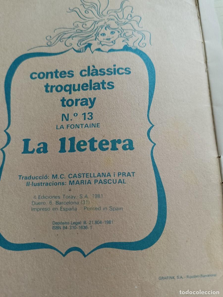 Libros antiguos: LA LLETERA. Troquelado. N&deg; 13 - Foto 3
