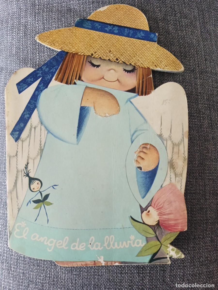 Libros antiguos: Cuento troquelado EL ANGEL DE LA LLUVIA Ferrandiz - Foto 1