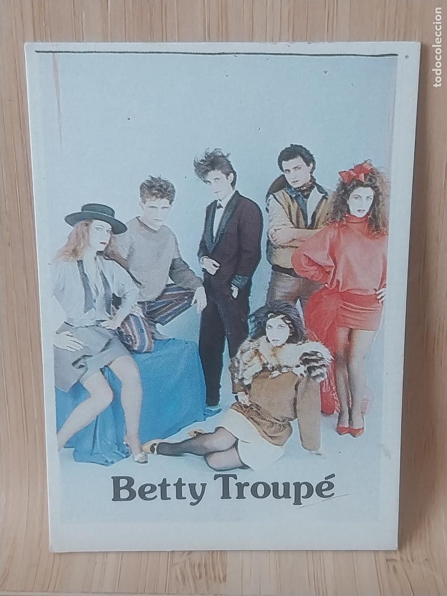 Libros antiguos: BETTY TROUPE A&Ntilde;O 1984 SUPER MUSICAL ED EYDER CROMO 103 SIN PEGAR NUNCA ****