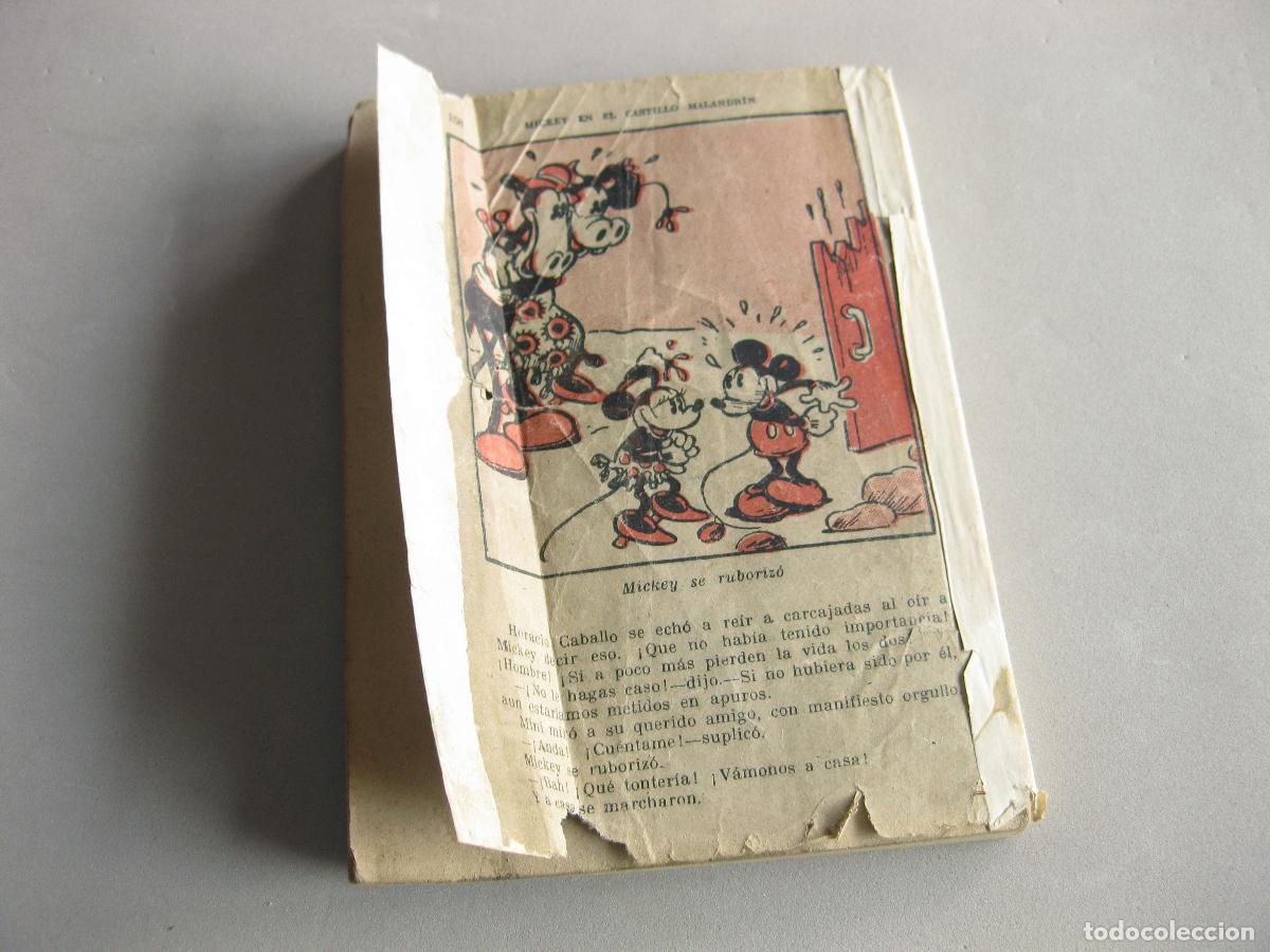Libros antiguos: MICKEY EN EL CASTILLO MALANDRIN - Foto 3