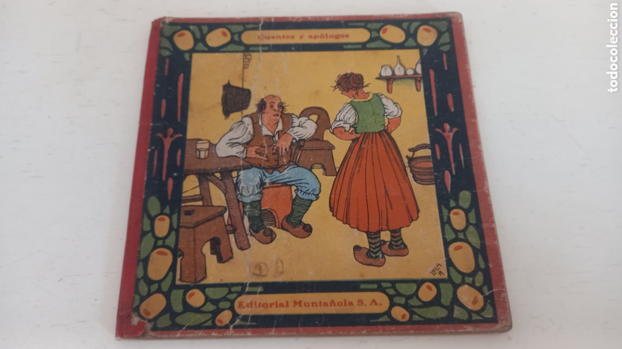 Libros antiguos: CUENTOS Y APOLOGOS. J..Carner. Ilust Lola Anglada. Ed. Munta&ntilde;ola