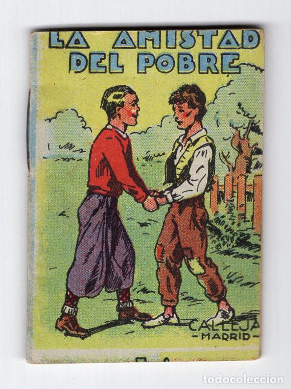 Libros antiguos: Cuento Calleja: La amistad del pobre (c. 1920) - Caja de Pensiones / Ahorros