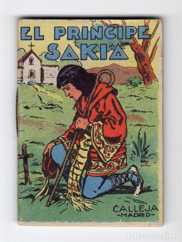 Libros antiguos: Cuento Calleja: El pr&iacute;ncipe Sakia (c. 1920) - Caja de Pensiones / Ahorros