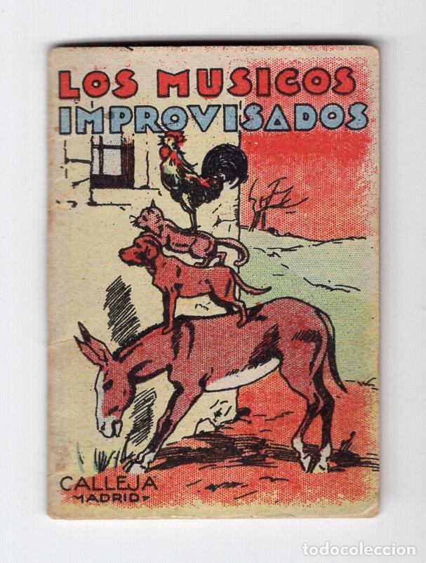 Libros antiguos: Cuento Calleja: Los m&uacute;sicos improvisados (c. 1920) - Caja de Pensiones / Ahorros