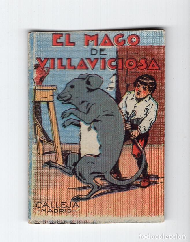 Libros antiguos: Cuento Calleja: El mago de Villaviciosa (c. 1920) - Caja de Pensiones / Ahorras