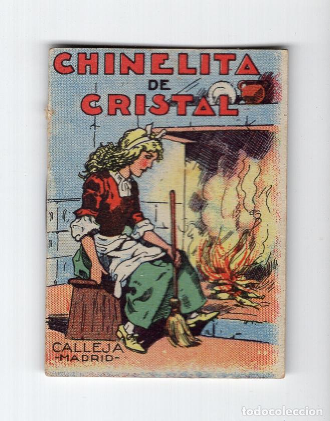 Libros antiguos: Cuento Calleja: Chinelita de cristal (c. 1920) - Caja de Pensiones / Ahorros