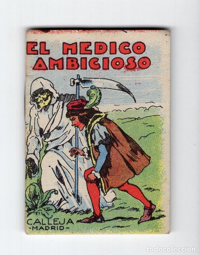 Libros antiguos: Cuento Calleja: El m&eacute;dico ambicioso (c. 1920) - Caja de Pensiones / Ahorros