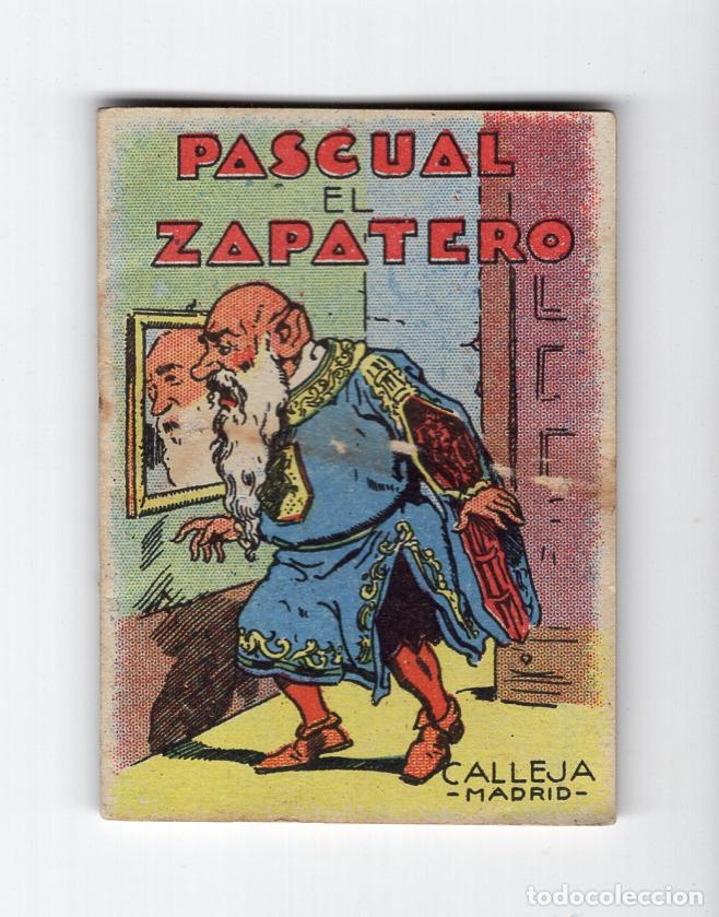 Libros antiguos: Cuento Calleja: Pascual el zapatero (c. 1920) - Caja de Pensiones / Ahorros