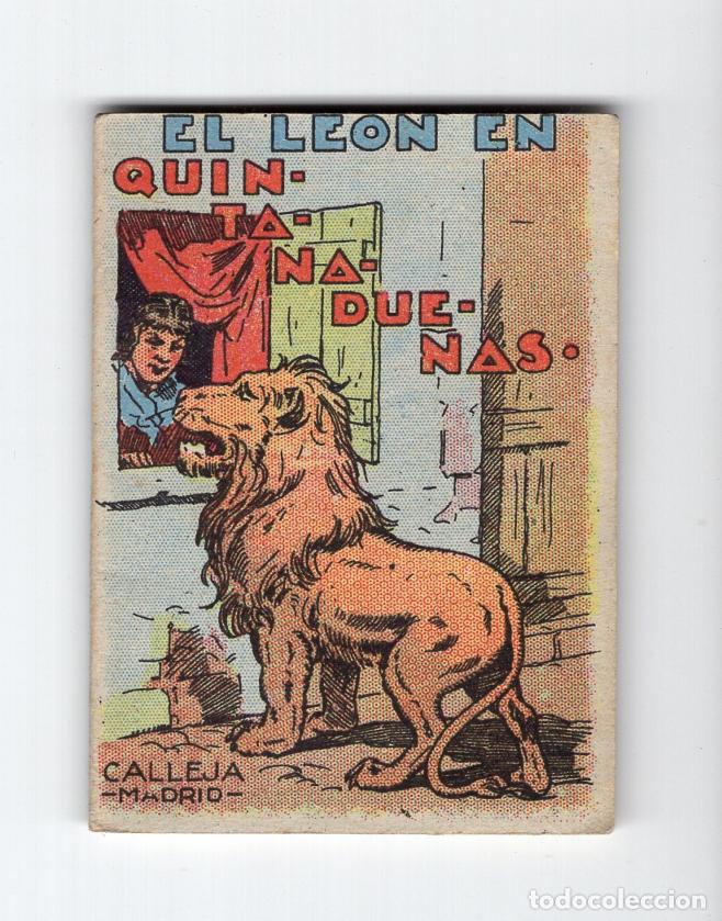 Libros antiguos: Cuento Calleja: El le&oacute;n de Quintanadue&ntilde;as (c. 1920) - Caja de Pensiones / Ahorros