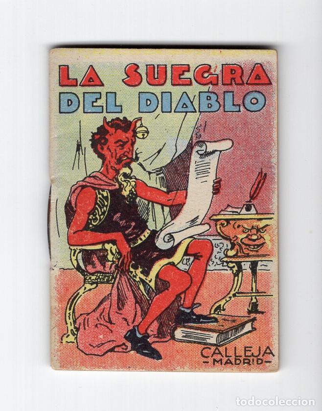 Libros antiguos: Cuento Calleja: La suegra del diablo (c. 1920) - Caja de Pensiones / Ahorros
