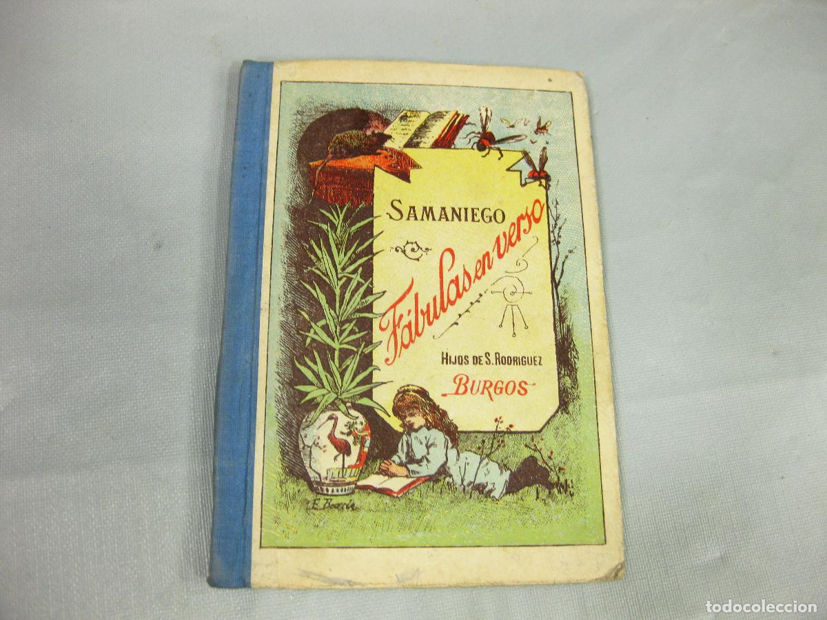 Libros antiguos: F&Aacute;BULAS EN VERSO CASTELLANO PARA EL USO DE ESCUELAS. FELIX MAR&Iacute;A SAMANIEGO SANTIAGO RODRIGUEZ BURGOS