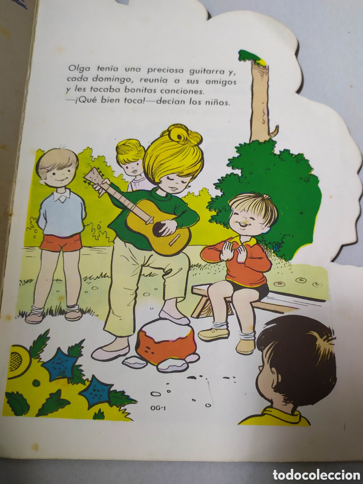 Libros antiguos: CUENTO TROQUELADO OLGA Y SU GUITARRA - Foto 3
