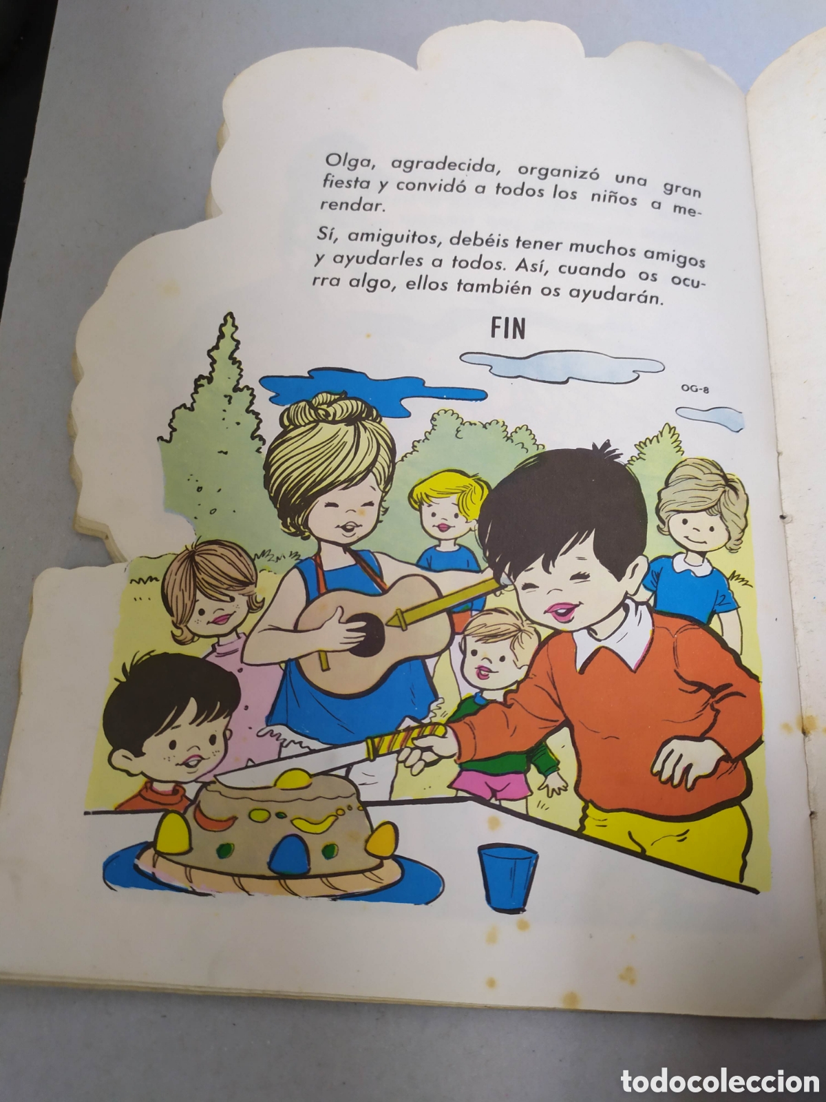 Libros antiguos: CUENTO TROQUELADO OLGA Y SU GUITARRA - Foto 4