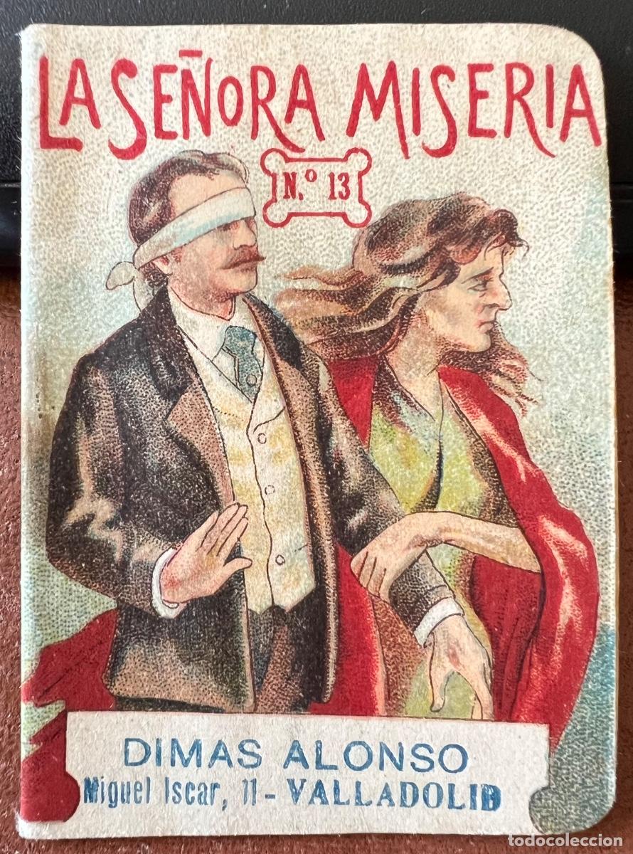 Libros antiguos: Cuento La Se&ntilde;ora Miseria - Cuentecitos Instructivos N&deg; 13 - Chocolates Dimas Alonso (Valladolid)