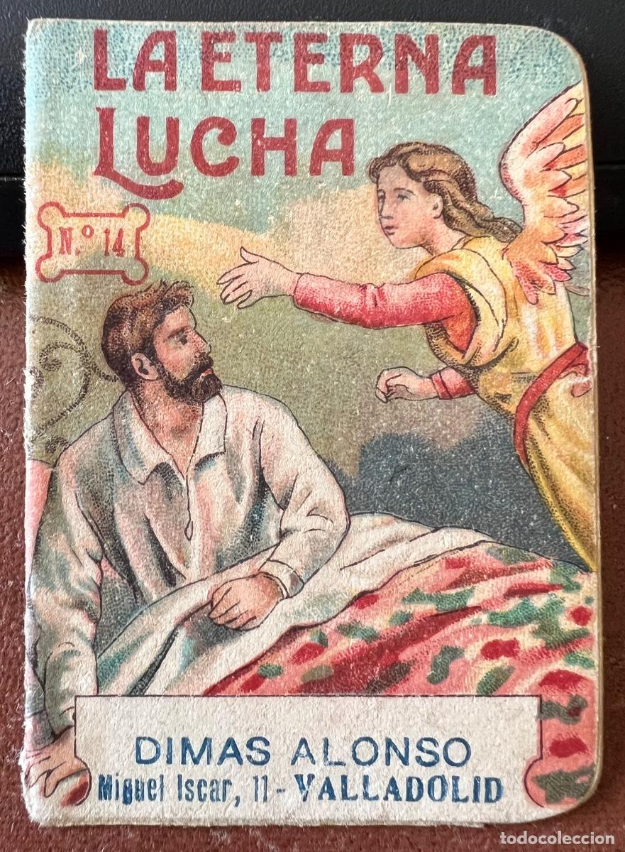 Libros antiguos: Cuento La Eterna Lucha - Cuentecitos Instructivos N&deg; 68 - Chocolates Dimas Alonso (Valladolid)