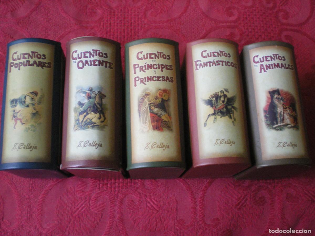 Libros antiguos: CUENTOS DE CALLEJA. EDICI&Oacute;N FACSIMIL. LOTE DE 5 TOMOS.
