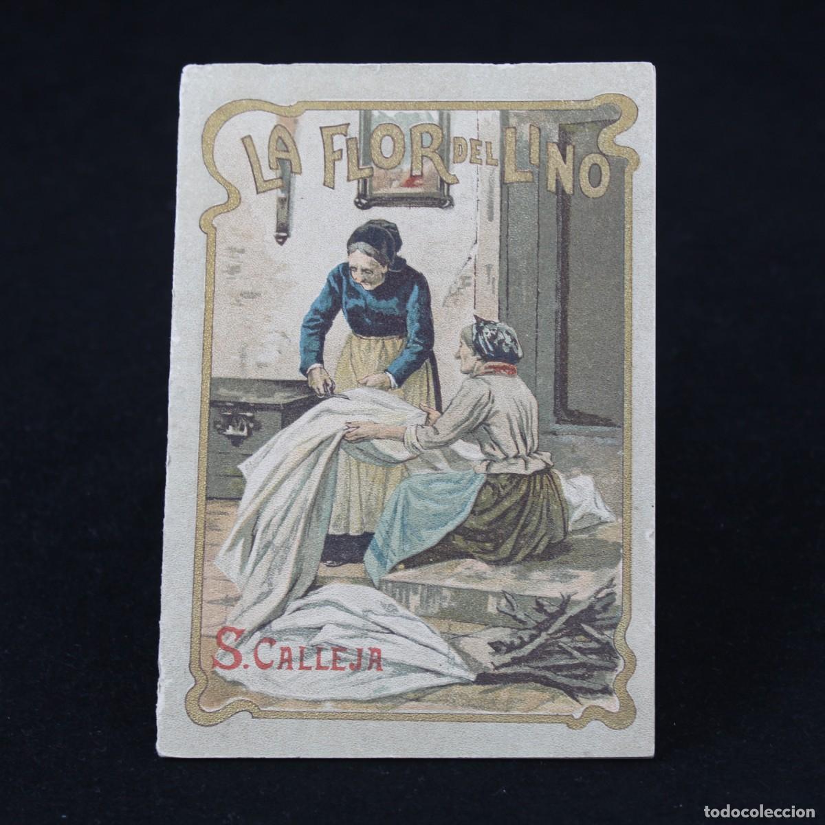 Libros antiguos: Antiguo Cuento Saturnino Calleja La Flor del Lino Original Antiguo 1920s Ilustrado