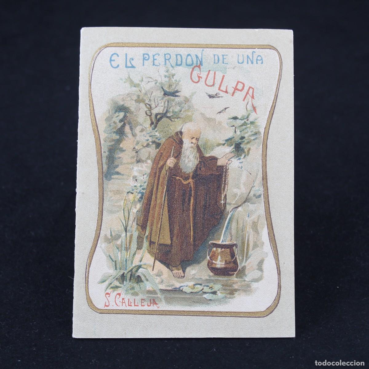 Libros antiguos: Cuento Saturnino Calleja El Perdon de Una Culpa Original Antiguo 1920s Ilustrado