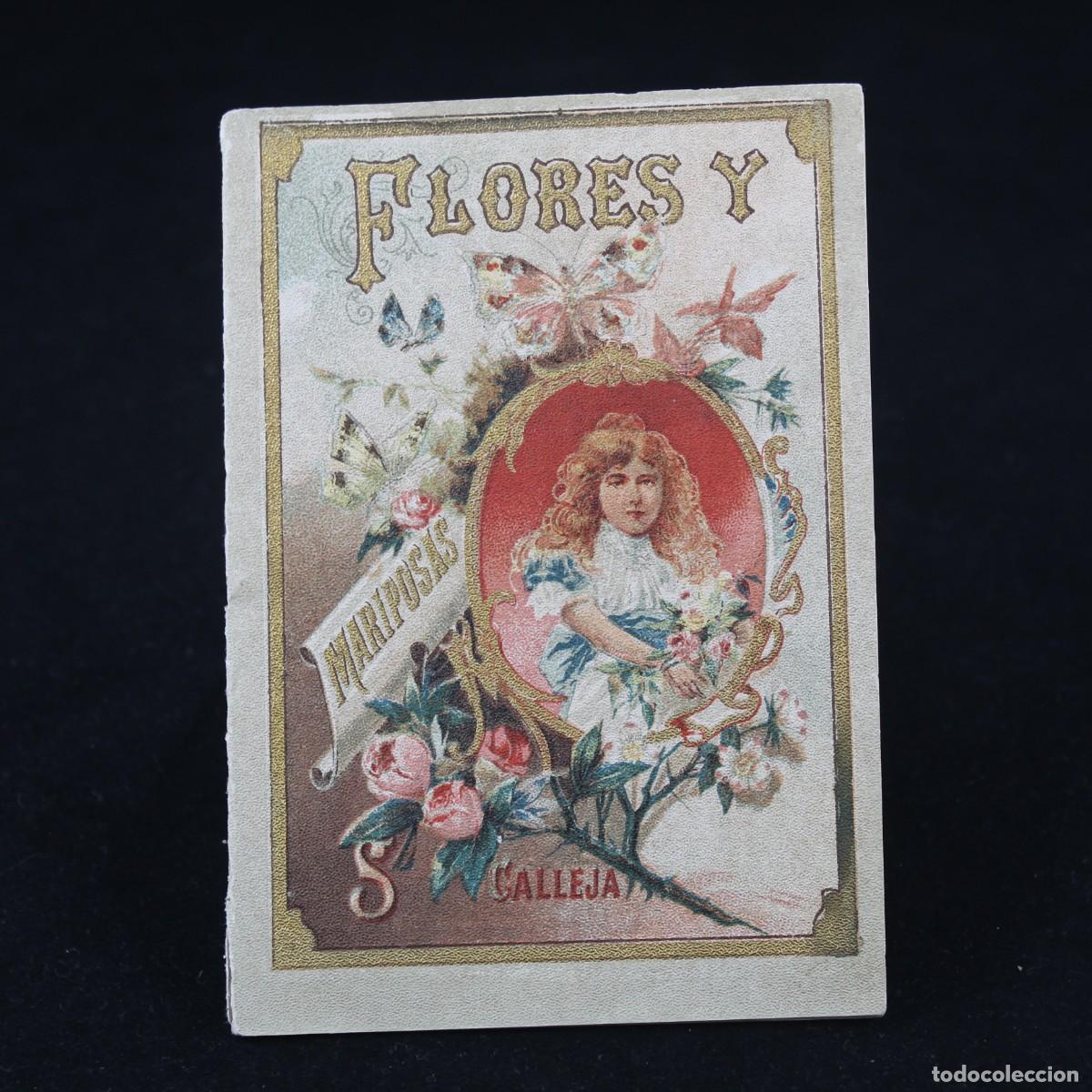 Libros antiguos: Cuento Saturnino Calleja Flores y Mariposas Original Antiguo 1920s Ilustrado