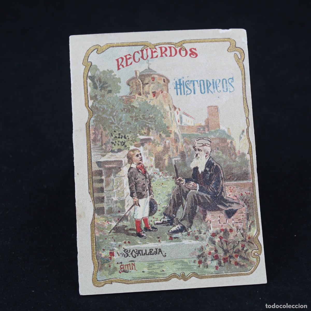 Libros antiguos: Cuento Saturnino Calleja Recuerdos Historicos Original Antiguo 1920s Ilustrado