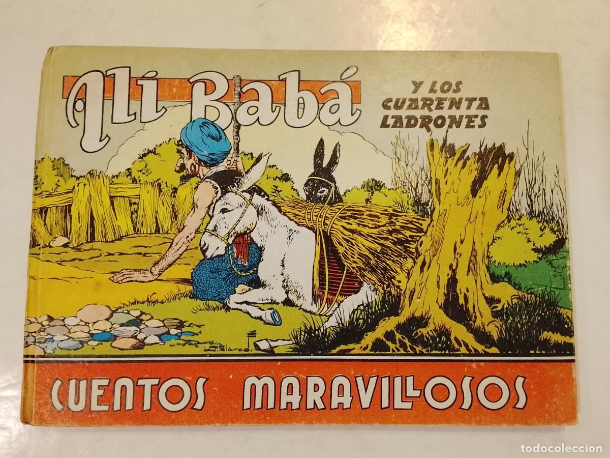 Libros antiguos: ALI BABA Y LOS 40 LADRONES - CUENTOS MARAVILLOSOS - EDITORIAL VIVES - CUENTO ANTIGUO -(V-28.123)