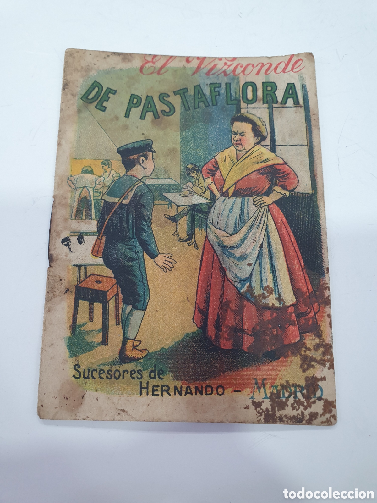 Libros antiguos: El Vizconde de Pastaflora. Cuento antiguo. (L131)