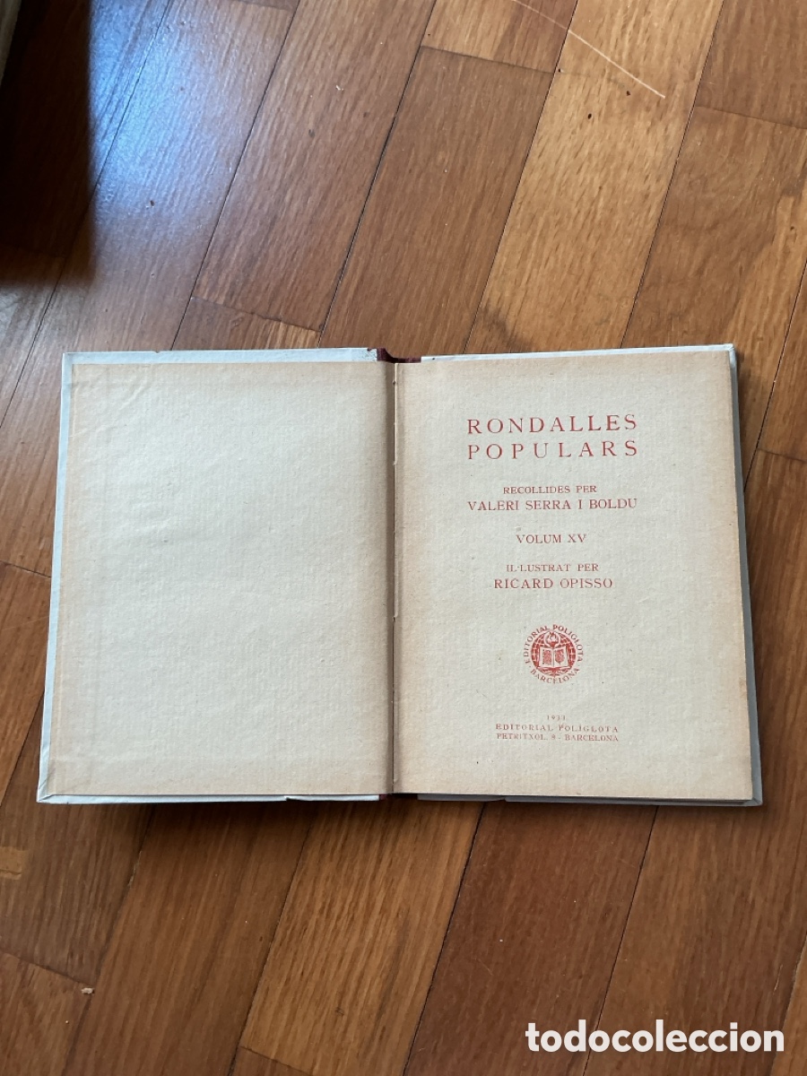 Libros antiguos: RONDALLES POPULARS lote - Foto 13