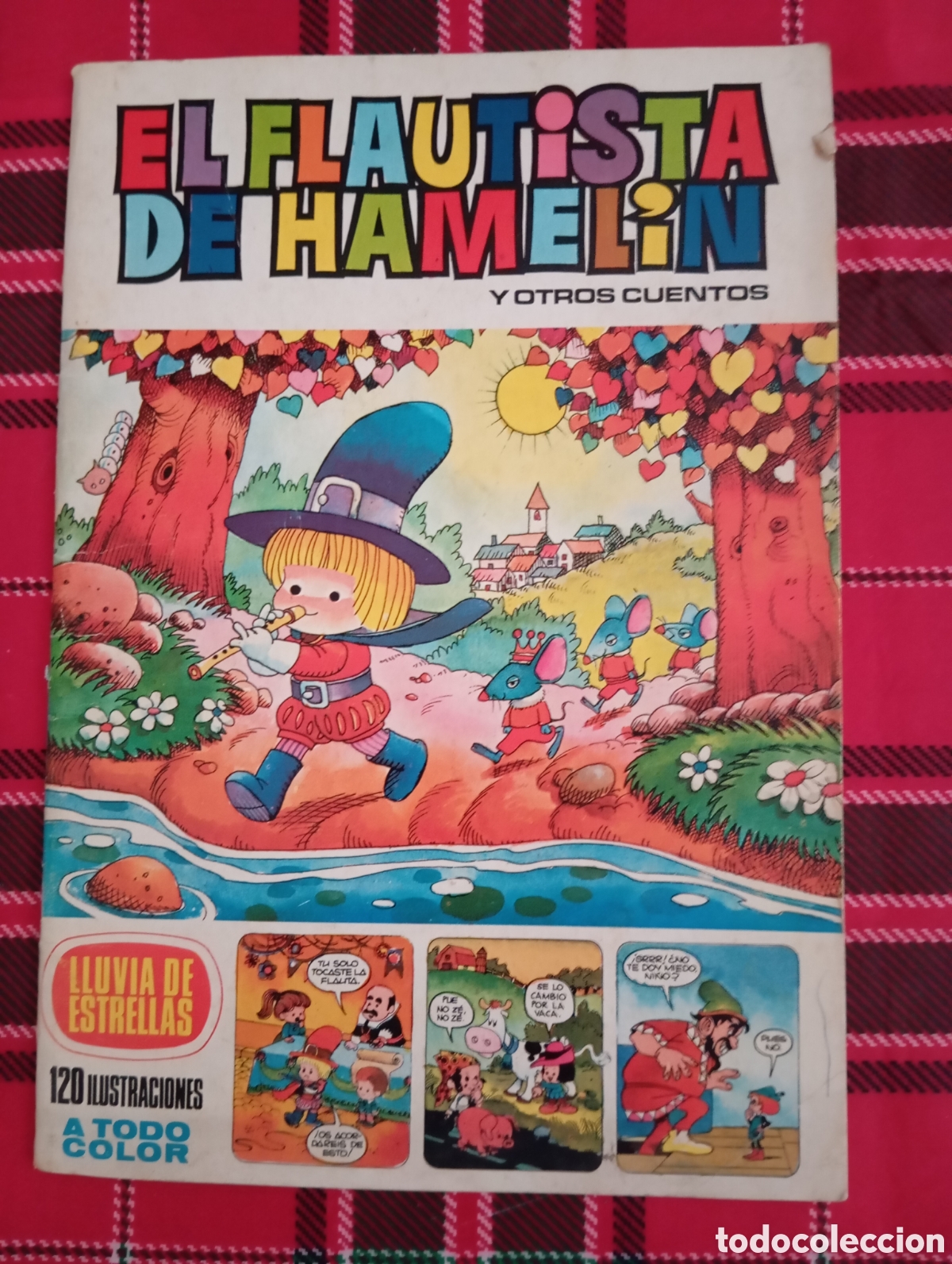 Libros antiguos: El Flautista de Hamelin y otros cuentos