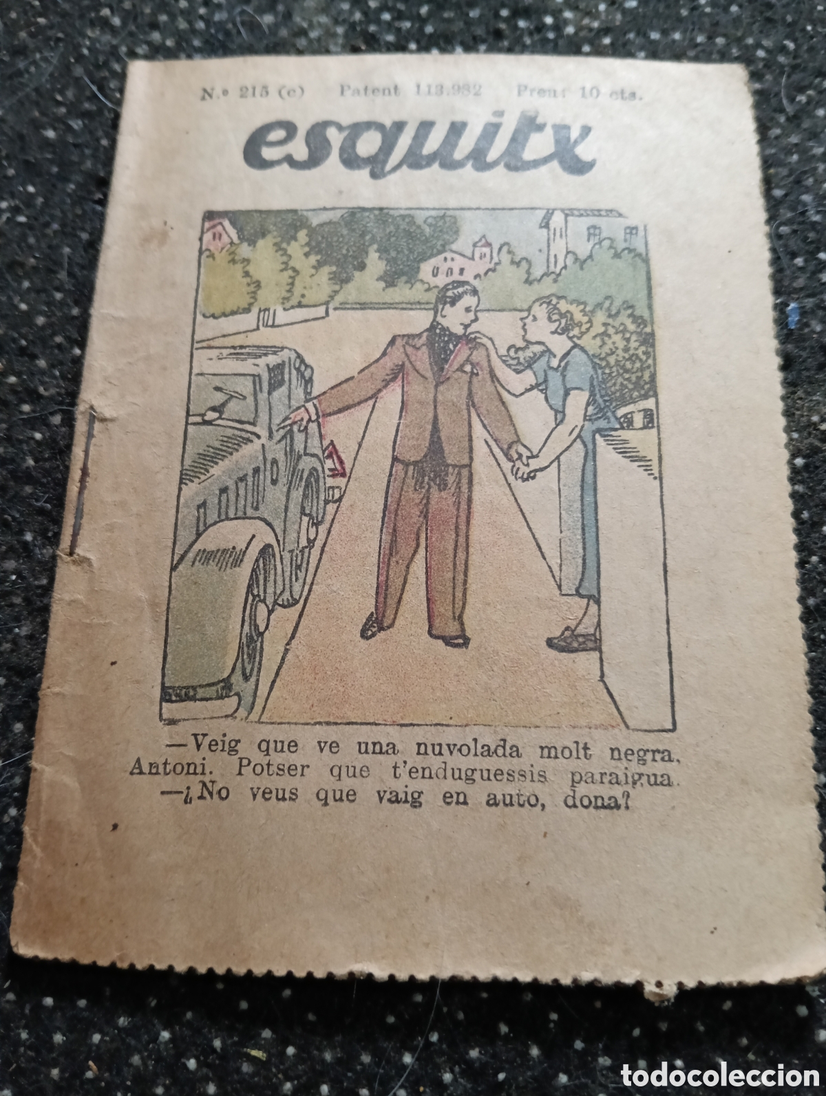 Libros antiguos: Cuento de la colecci&oacute;n Esquitx, n&deg;215 Patufet