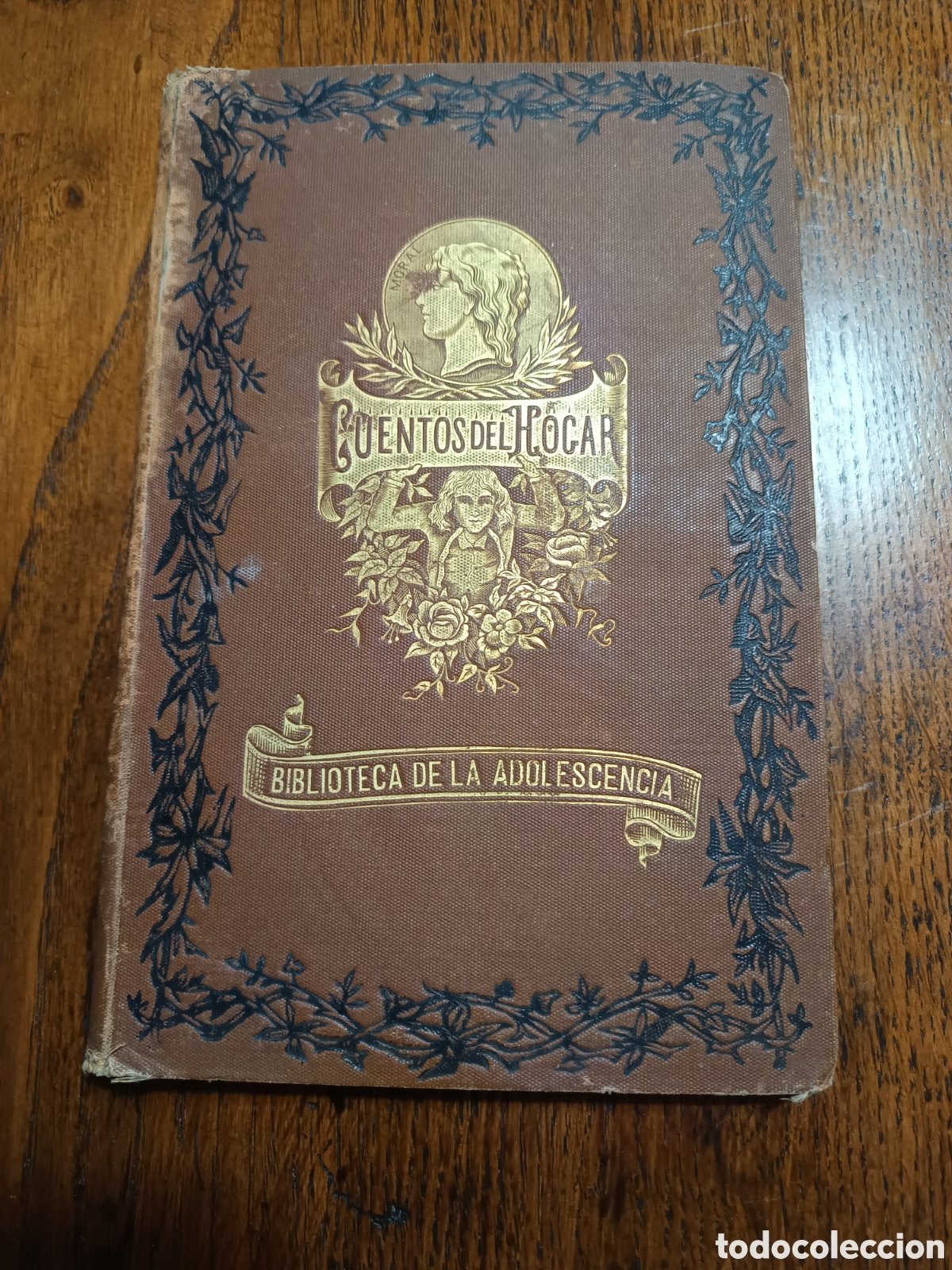 Libros antiguos: Cuentos del hogar, Biblioteca de la adolescencia - Foto 1
