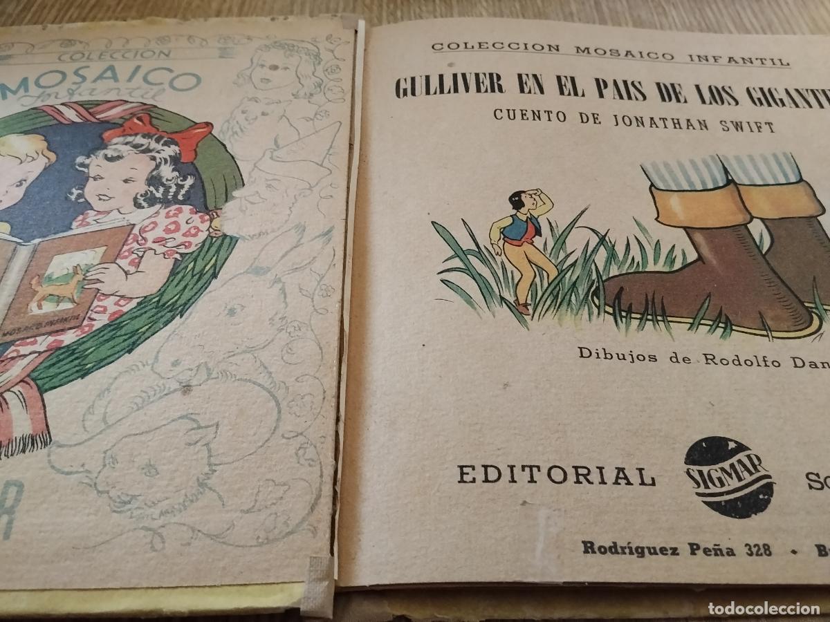 Libros antiguos: GULLIVER EN EL PAIS DE LOS GIGANTES - Foto 2