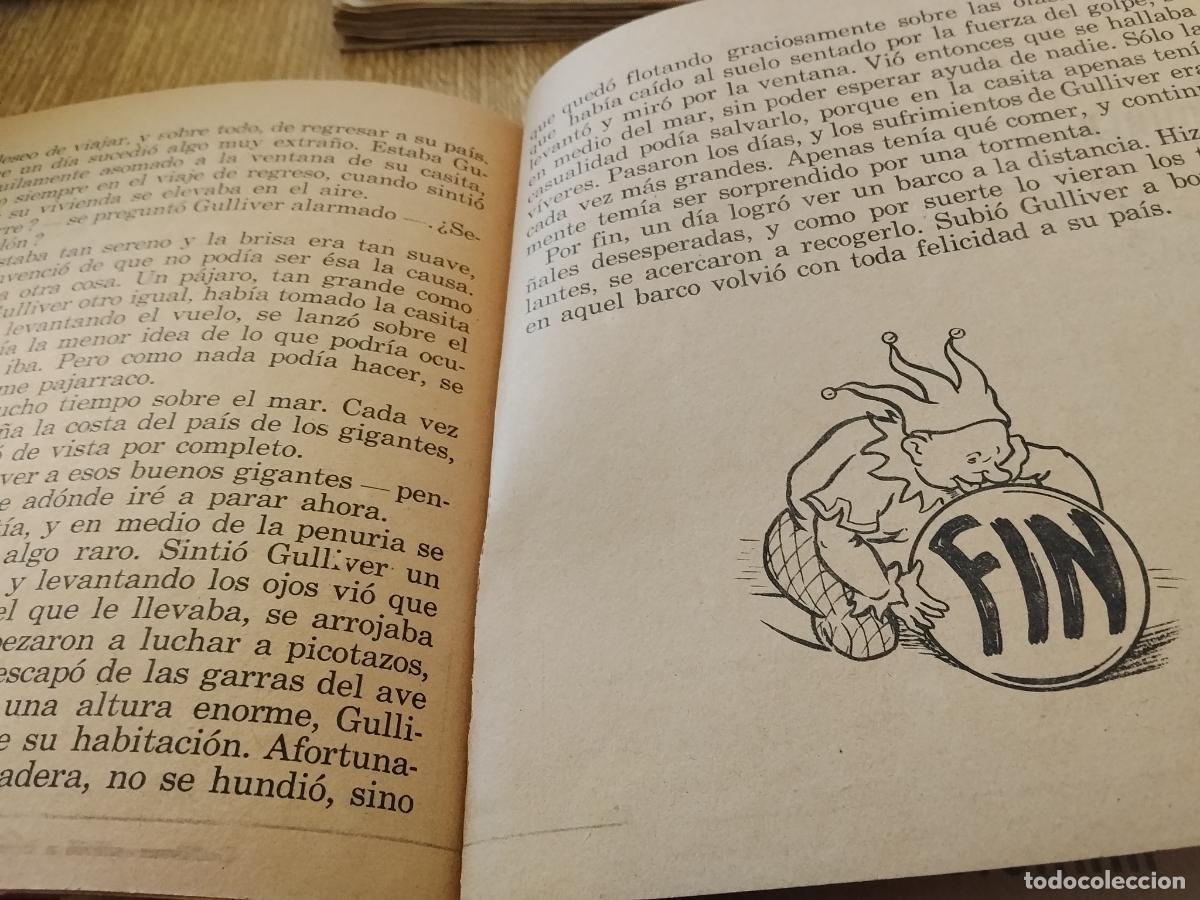 Libros antiguos: GULLIVER EN EL PAIS DE LOS GIGANTES - Foto 5