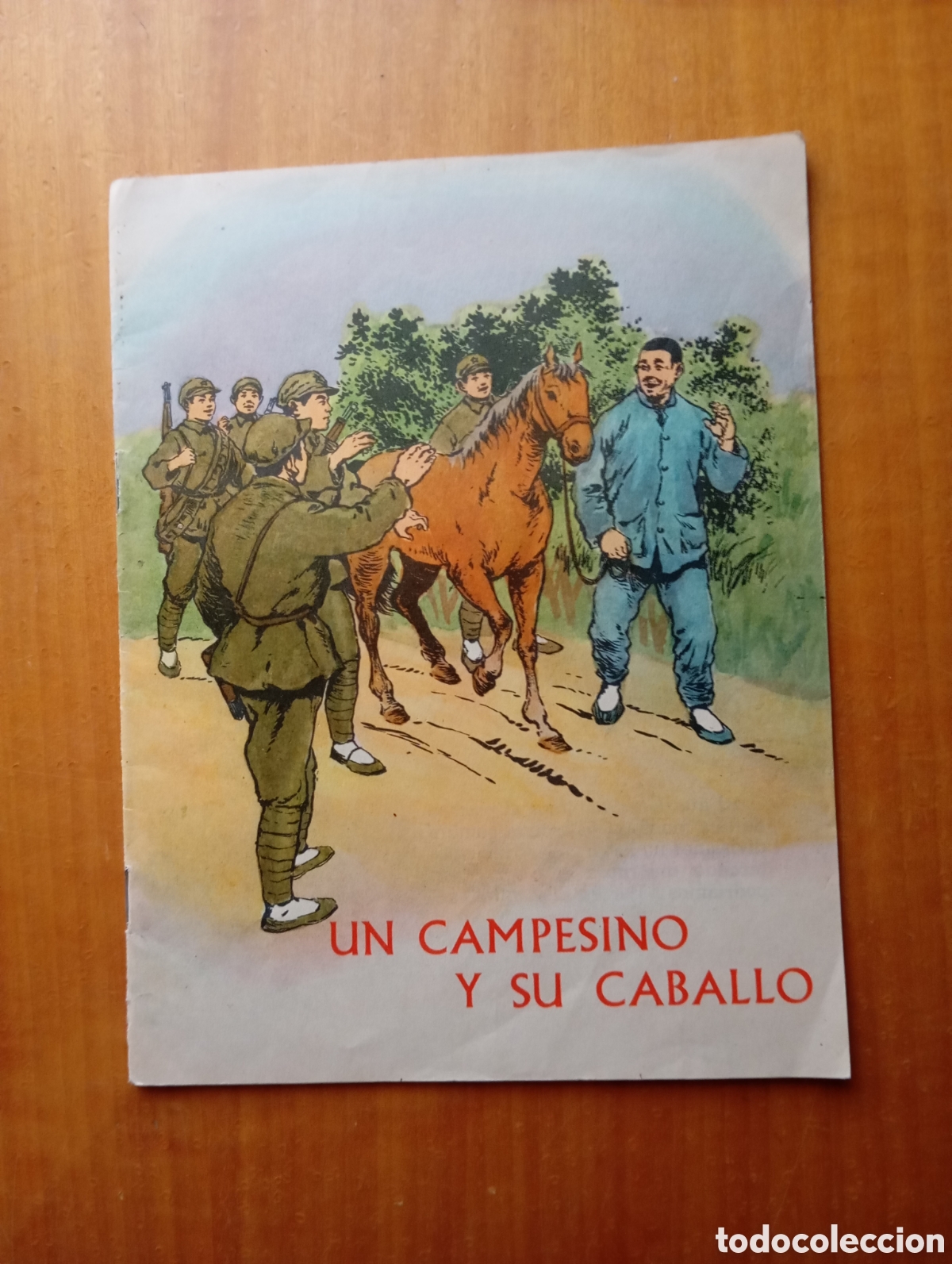 Libros antiguos: Un Campesino y su caballo