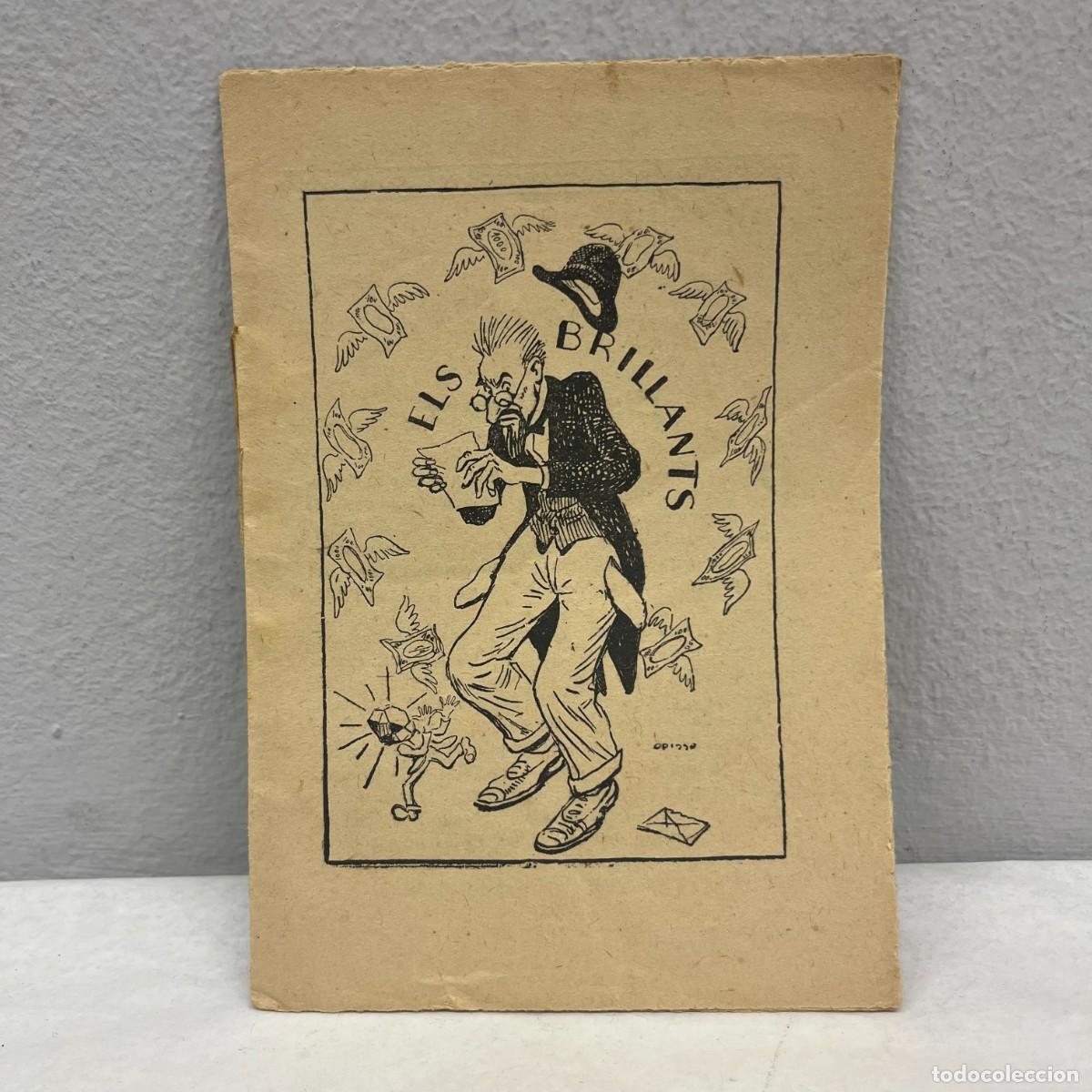 Libros antiguos: ELS BRILLANTS - GUILLEM D'OLOR&Oacute; - COL&middot;LECCI&Oacute; D'EN PATUFET - N&Uacute;MERO 769 / 4602