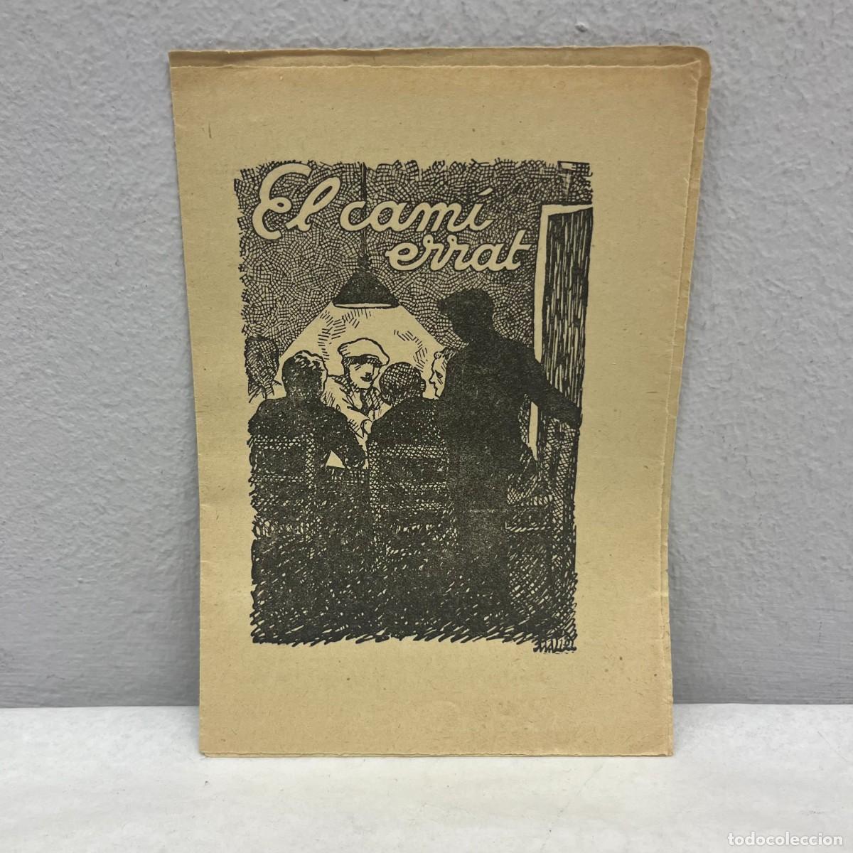 Libros antiguos: EL CAM&Iacute; ERRAT - R. BIR - COL&middot;LECCI&Oacute; D'EN PATUFET - N&Uacute;MERO 1110 / 4607