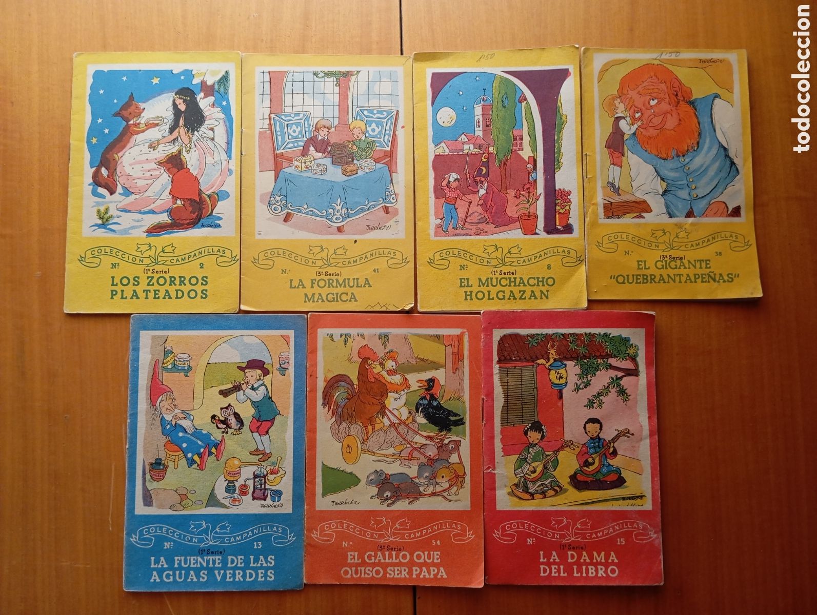 Libros antiguos: Colecci&oacute;n Campanillas lote
