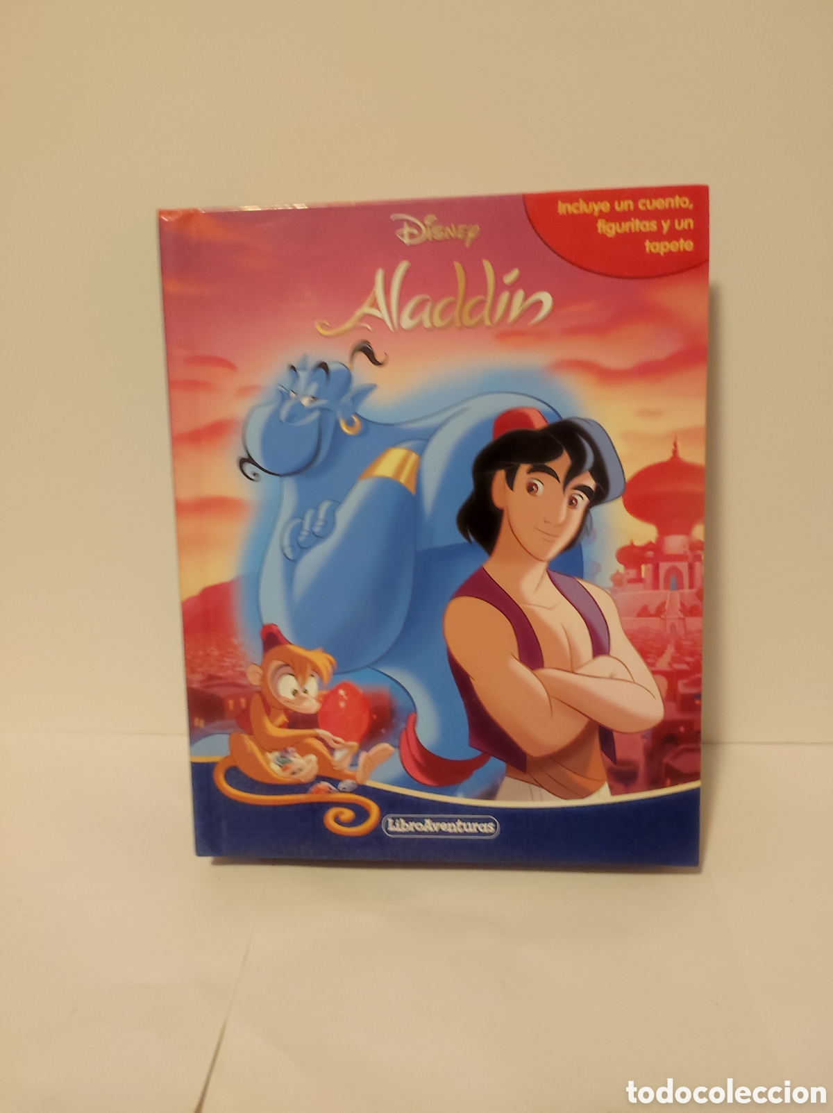 Libros antiguos: Cuento y figuras Aladdin