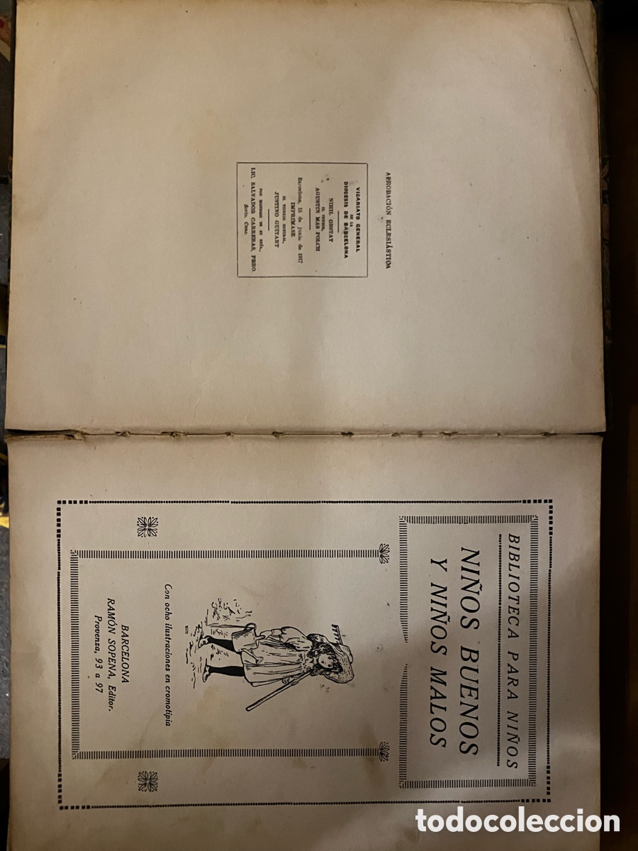 Libros antiguos: Biblioteca para ni&ntilde;os 1917 - Foto 2