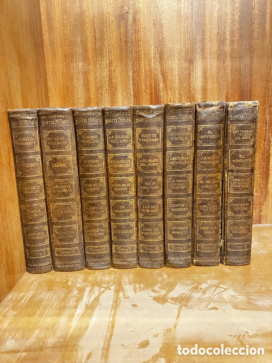 Libros antiguos: Biblioteca para ni&ntilde;os 1917