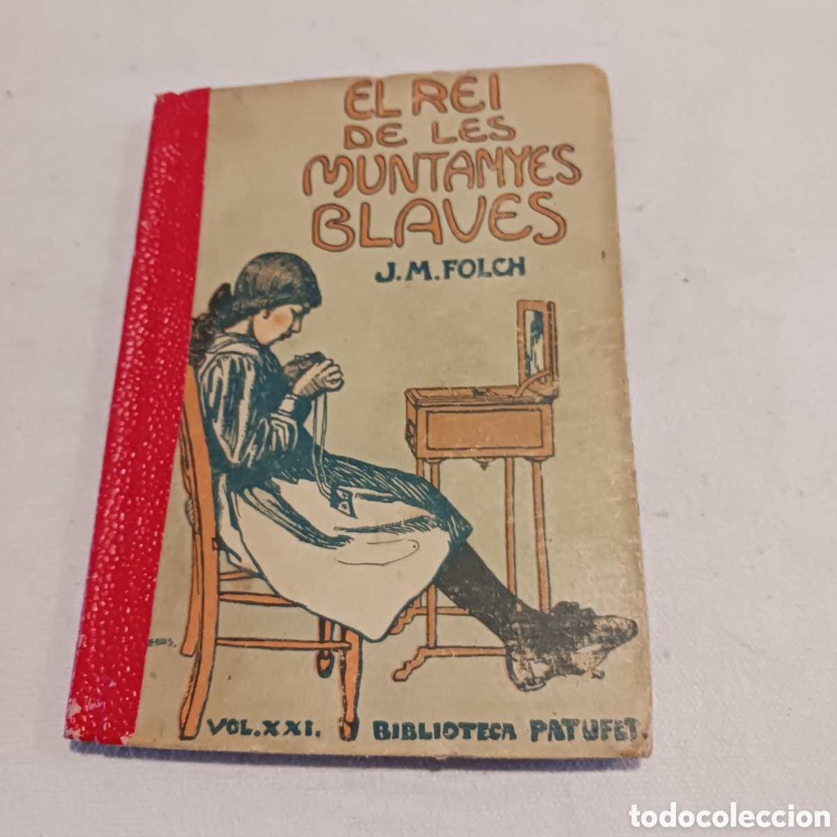 Libros antiguos: El Rei de les muntanyes blaves J.M.Folch