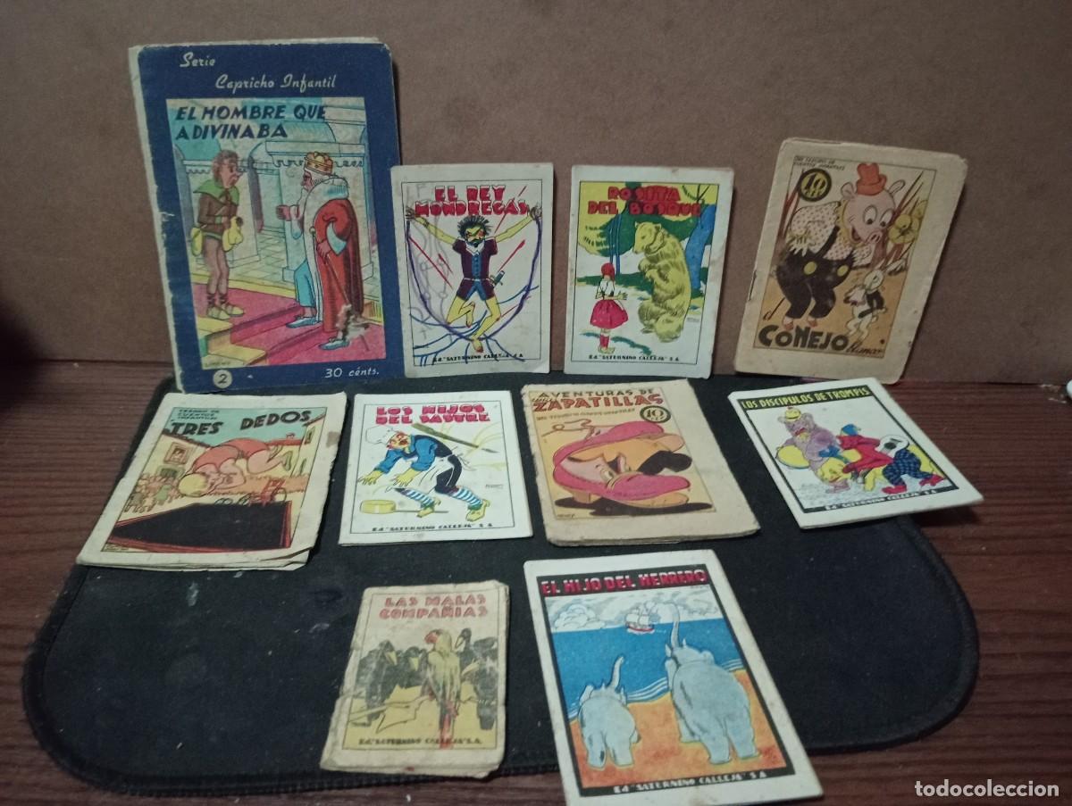 Antiquarische B&uuml;cher: 10 Antiguos mini cuentos infantiles creo que de a&ntilde;os 30 - 40