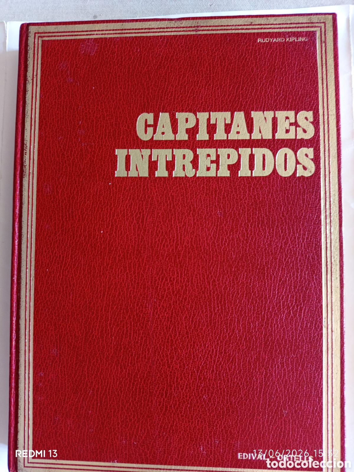 Libros antiguos: CAPITANES INTREPIDOS. Rudyard Kipling. 1976 - Foto 1