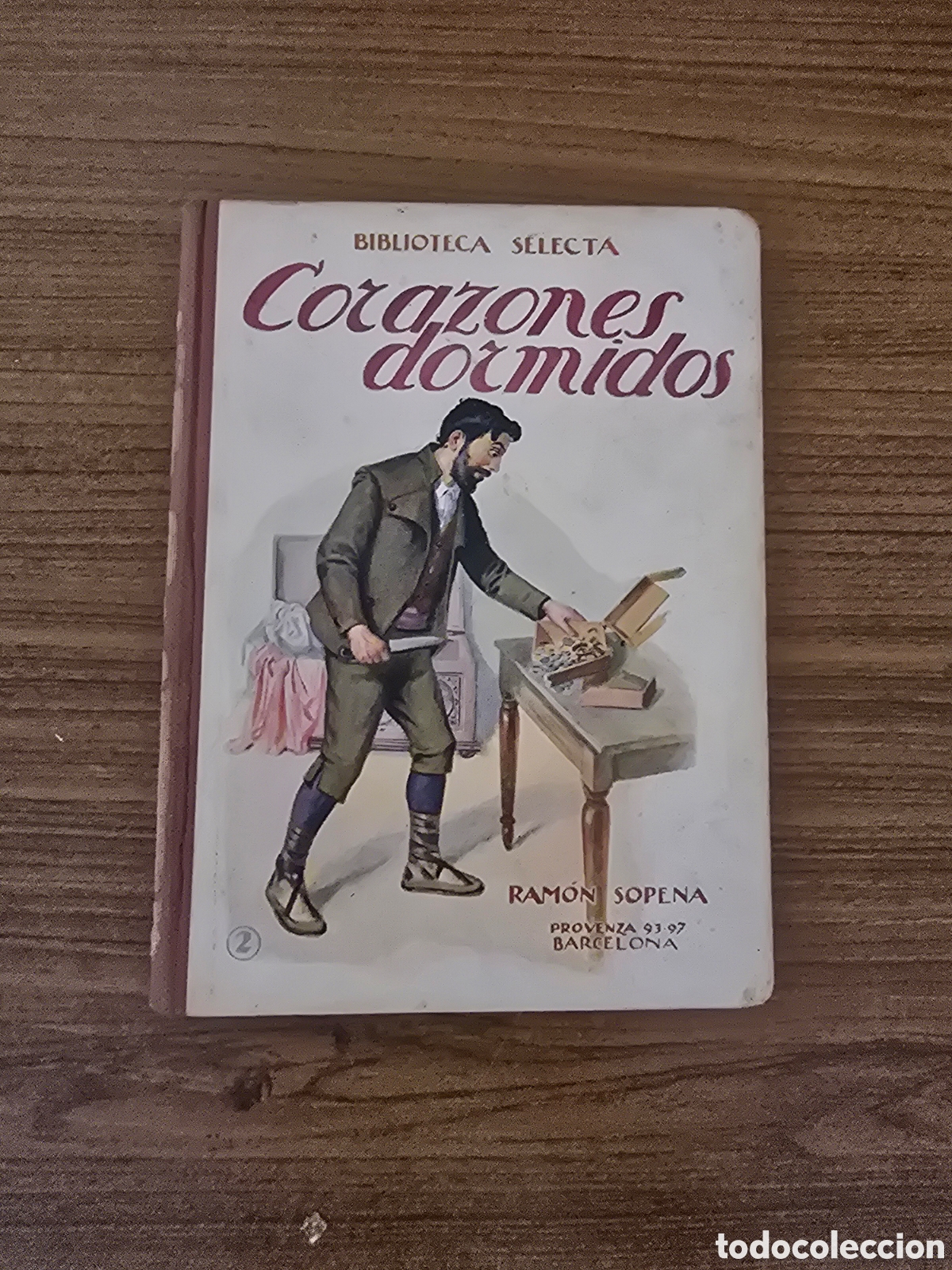 Libros antiguos: CORAZONES DORMIDOS,NUMERO 2,BIBLIOTECA SELECTA,(RAMON SOPENA)