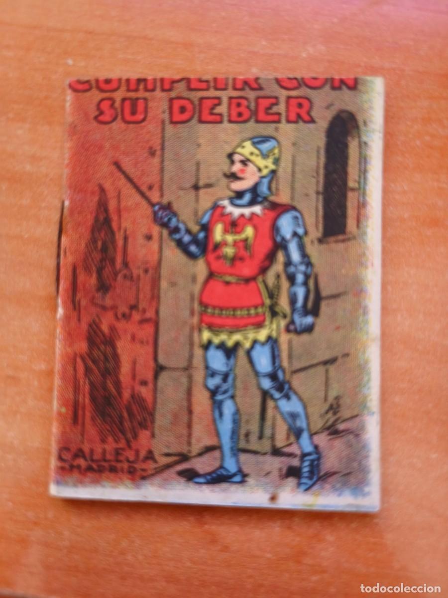 Libros antiguos: cumplir con su deber, calleja. rareza mal manipulado