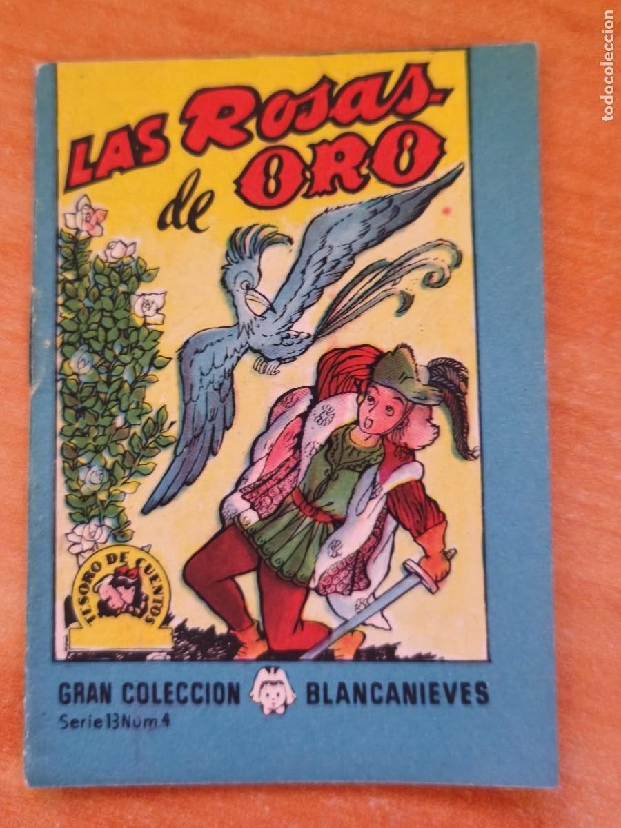 Libros antiguos: las rosas de oro, gran coleccion blancanieves, tesoro de cuentos