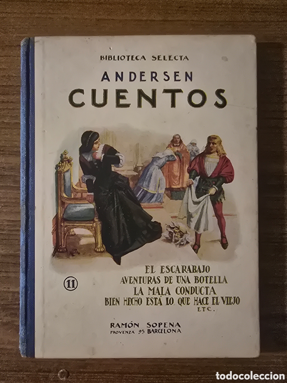 Libros antiguos: BIBLIOTECA SELECTA,ANDERSEN CUENTOS,NUMERO 11,(RAMON SOPENA)
