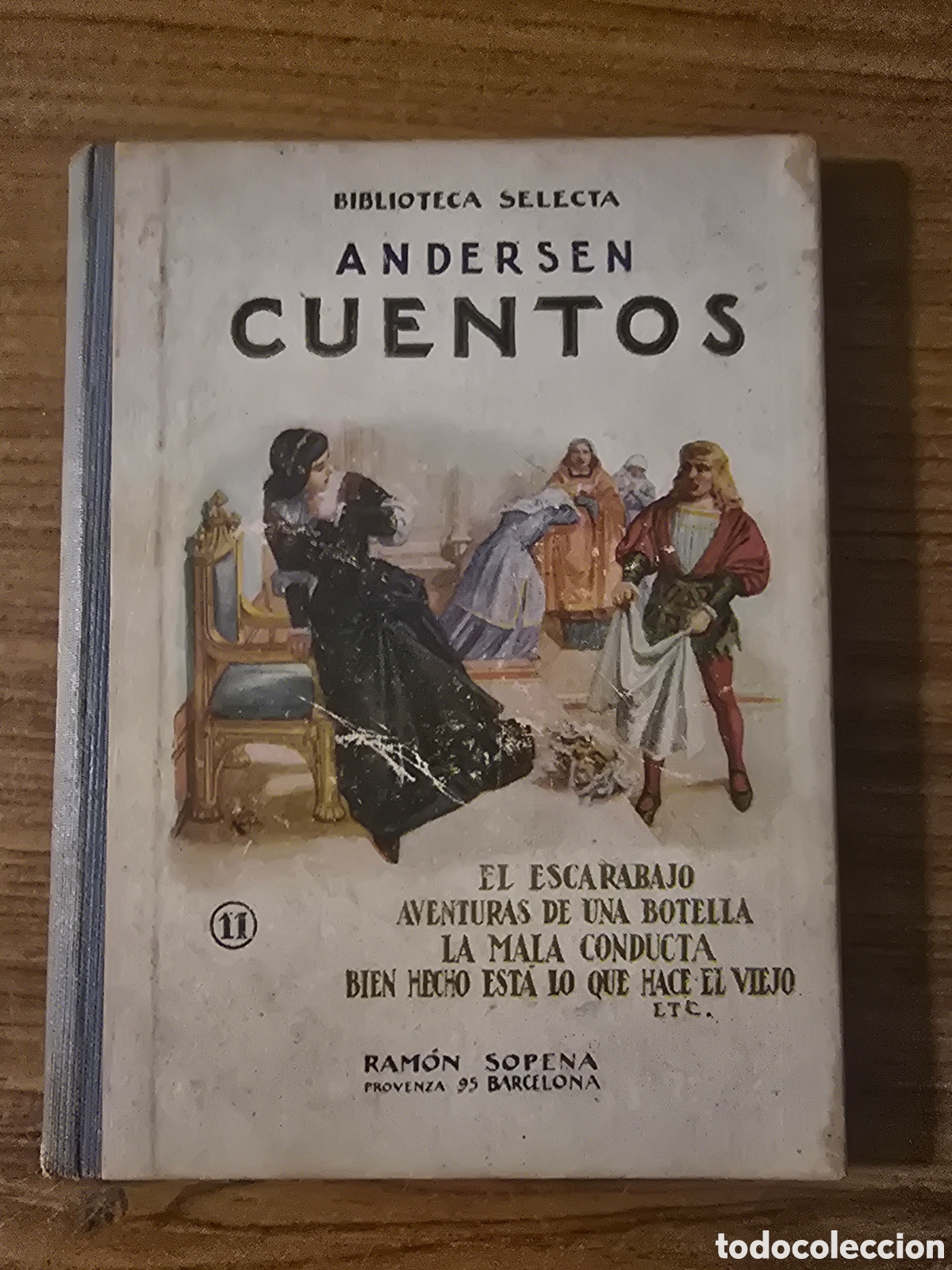 Libros antiguos: BIBLIOTECA SELECTA,ANDERSEN CUENTOS,NUMERO 11,(RAMON SOPENA)