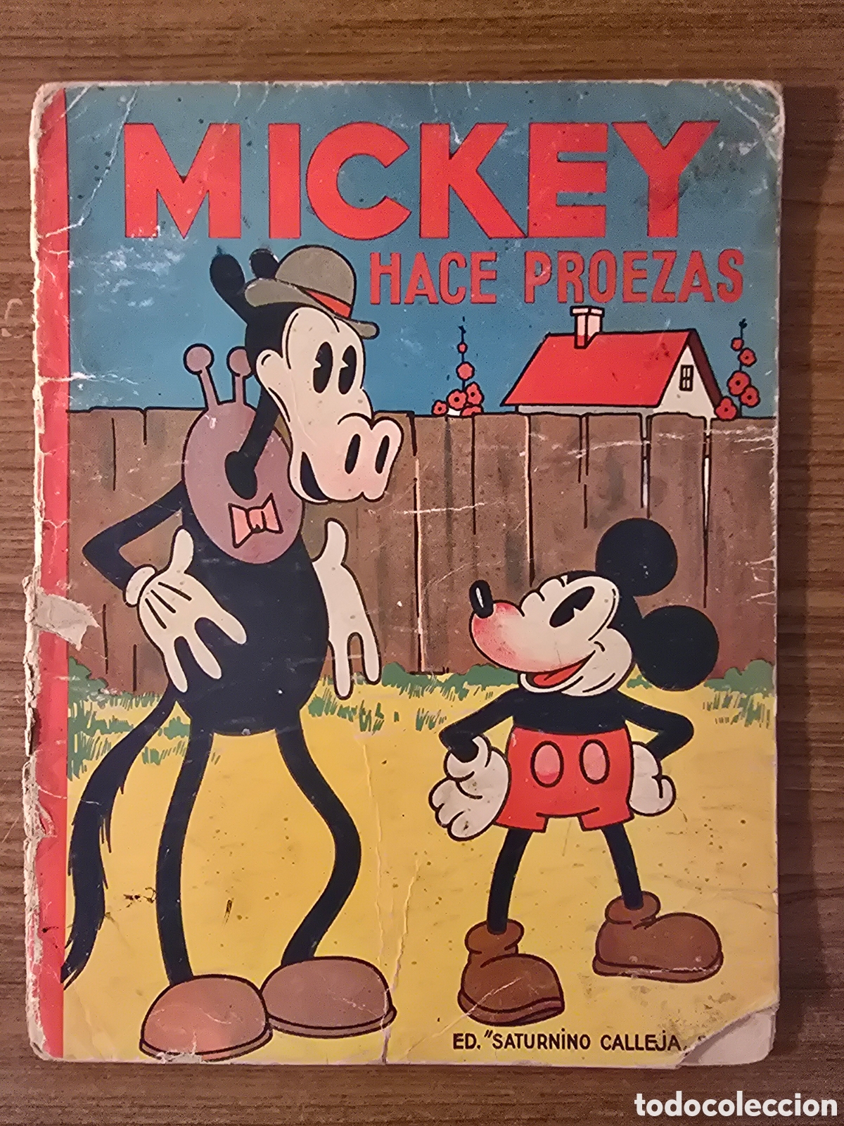 Libros antiguos: MICKEY HACE PROEZAS,A&Ntilde;O 1935,(EDITORIAL SATURNINO CALLEJA)