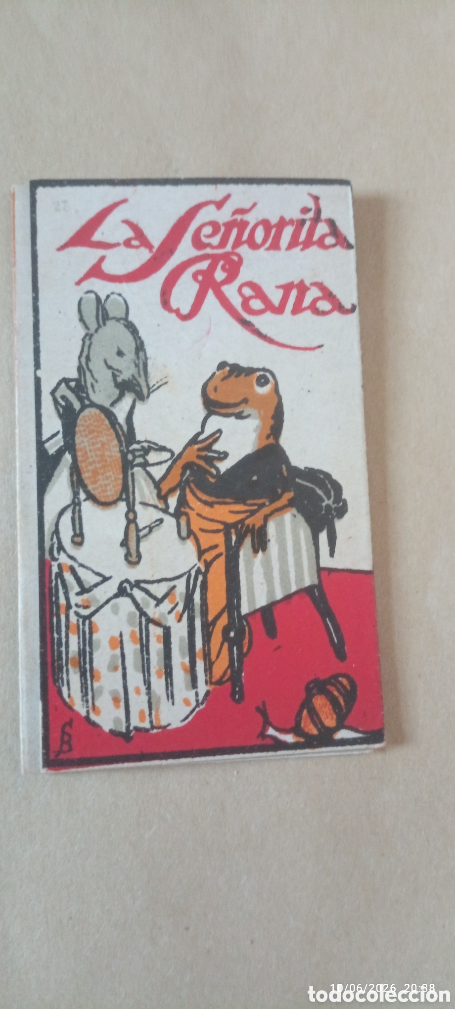 Libros antiguos: CUENTO. LA SE&Ntilde;ORITA RANA. SERIE LILIPUT N&ordm; 27. ILUSTRADO POR CBEN PERFECTO ESTADO .
