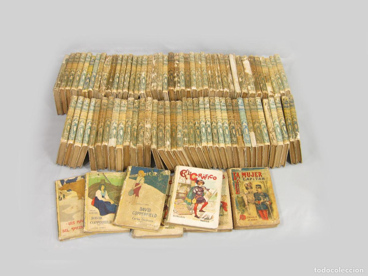 Libros antiguos: 84 TOMOS DE LA COLECCION DE BIBLIOTECA EDICIONES CALLEJA. OBRAS LITERARIAS DE AUTORES C&Eacute;LEBRES